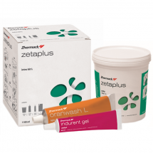 ЗЕТАПЛЮС L НАБОР / ZETAPLUS L KIT, C-силикон, /база 900 мл. + коррегирующий слой Oranwash L 140 мл. + активатор Indurent gel 60 мл./, арт. C100730, , Zhermack S.p.A, Италия