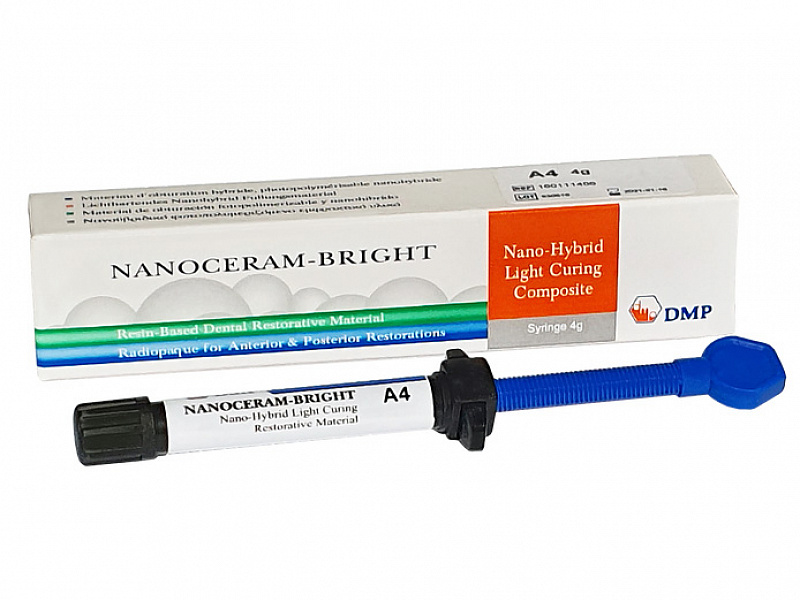 НАНОЦЕРАМ-БРАЙТ A1 / Nanoceram-Bright A1, наногибридный композитный материал, /1 шприц 4 гр./, DMP, Греция