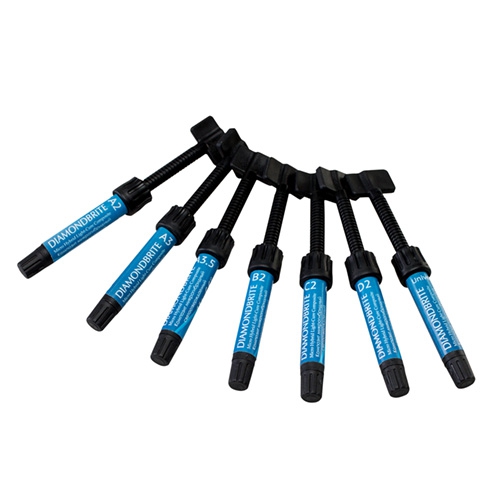 ДАЙМОНДБРАЙТ A2 / DIAMONDBRITE LIGHT CURE HYBRID COMPOSITE, гибридный светоотверждаемый композит /1 шприц 4.5 гр./, США