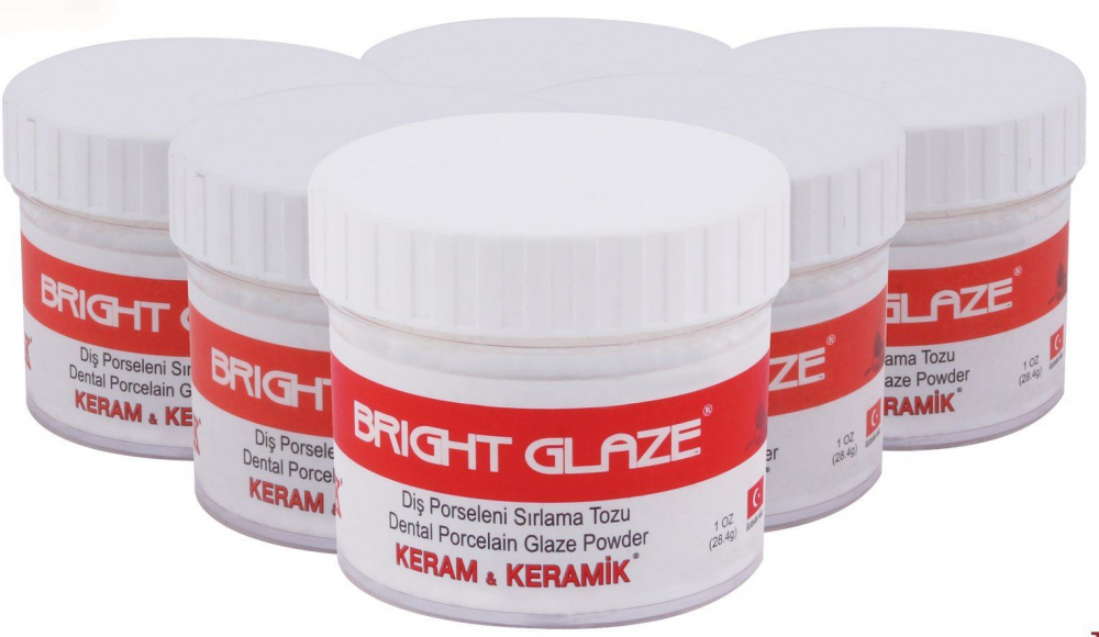 Глазурь для керамики БРАЙТ ГЛЕЙЗ / Bright Glaze, 28.4 гр., KERAM&KERAMIK