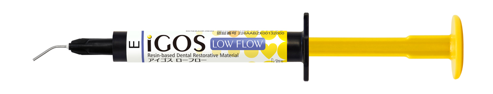 IGOS LOW FLOW E, светоотверждаемый низкотекучий композитный материал, 1 шприц /2.6 гр./, YAMAKIN