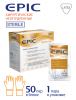 Перчатки хирургические стерильные неопудреные EPIC SG PF №6, 1 уп./пара/, Heliomed