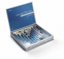 ГЕРКУЛАЙТ XRV УЛЬТРА СТАНДАРТ КИТ / HERCULITE XRV Ultra Standard Kit, универсальный, микрогибридный, 1 стартовый набор /10 шприцев по 4 гр.: эмаль А1, А2, А3, А3.5, В2, В3, C2, D2; дентин А2, А3; 1 шприц /1,7 гр./ текучего композита Premise Flowable с 10 