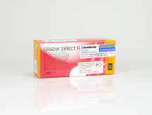 ГРАДИА ДИРЕКТ ФЛОУ А2 / GRADIA DIRECT FLO A2, светоотверждаемый микрофильный гибридный текучий композит /2 шприца по 1.5 гр./, GC, Япония