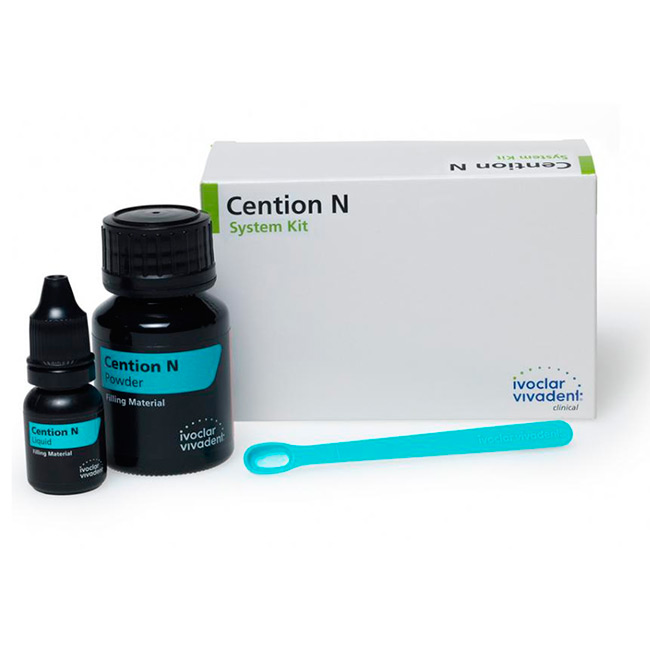 ЦЕНТИОН N СИСТЕМ KIT A2 / CENTION N SYSTEM KIT, пломбировочный материал, /30 гр. + 8 мл./, 684196AN, Ivoclar Vivadent, Лихтенштейн