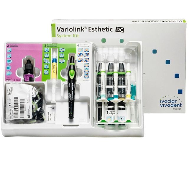 ВАРИОЛИНК ЭСТЕТИК LC СИСТЕМ КИТ /PEN/ / Variolink Esthetic LC System Kit /PEN/, композитный материал светового отверждения для постоянной фиксации /мостов, коронок, вкладок, виниров из стеклокерамики, дисиликата лития, оксидной керамики и композита, арт. 