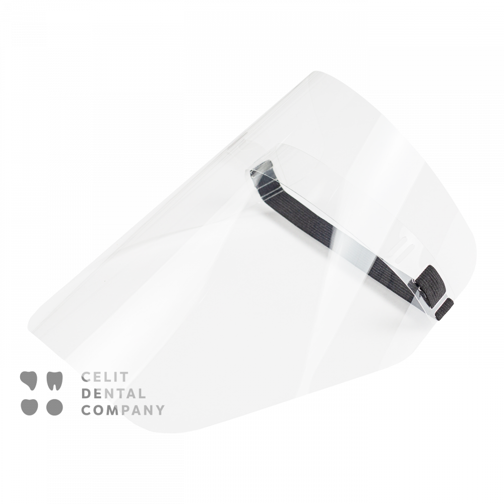 Экран-маска защитный FACE SHIELD CELIT /1 налобная лента + 1 щиток/, 1.9.2.0, Целит, Россия