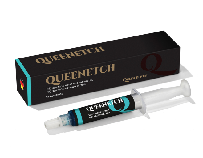 Гель для травления эмали и дентина 38% КВИНИТЧ /QUEENETCH /1 шприц 5 гр./, Германия
