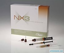 Цемент NX3, цемент двойного отверждения в двойном шприце /прозрачный/, /1 шприц 5 гр./, KERR