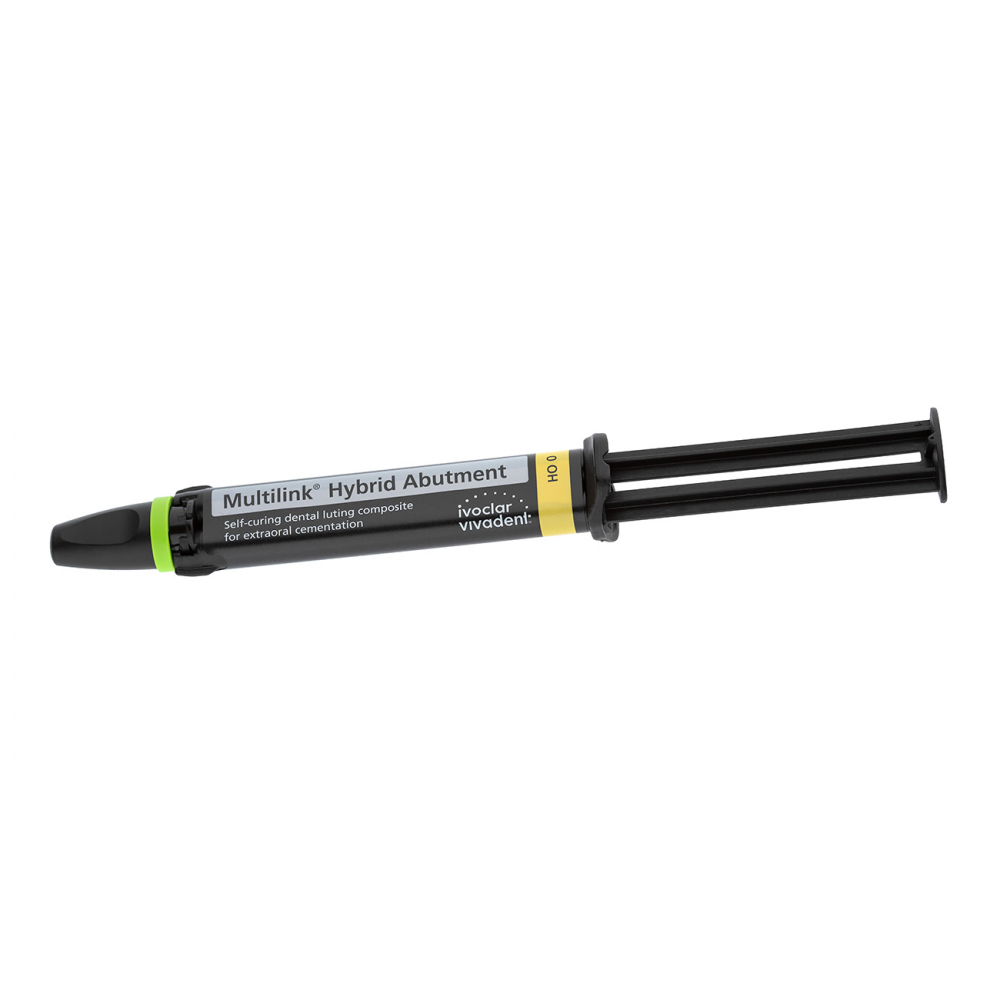 МУЛТИЛИНК ГИБРИД АБАТМЕНТ HO 0 / Multilink Hybrid Abutment Refill HO 0, самотвердеющий фиксирующий композит для постоянного склеивания керамических структур, 9 гр., 647182AN, Ivoclar Vivadent, Лихтенштейн