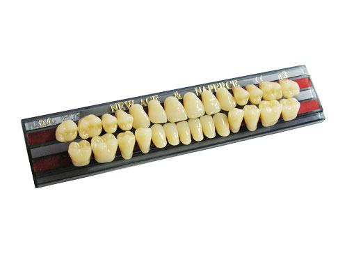 Зубы акриловые CROWN PX/EFUCERA PX C1, фронт. O51S / боковые 32, 28 шт. /гарнитур/, YAMAHACHI
