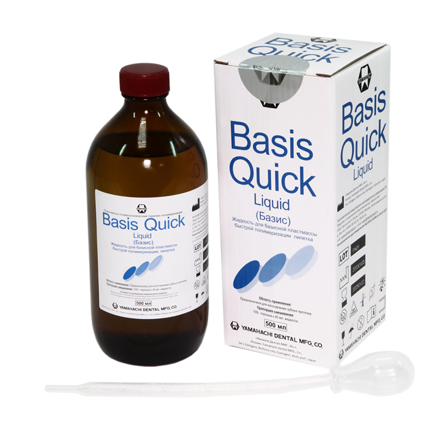 Жидкость БАЗИС КВИК ЛИКВИД / BASIS QUICK LIQUID, 1 уп. /500 мл.+пипетка/, YAMAHACHI