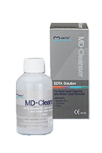 Материал для обработки и очистки корневых каналов MD-CLEANSER, /100 мл. + 3 канюли/, MetaBiomed