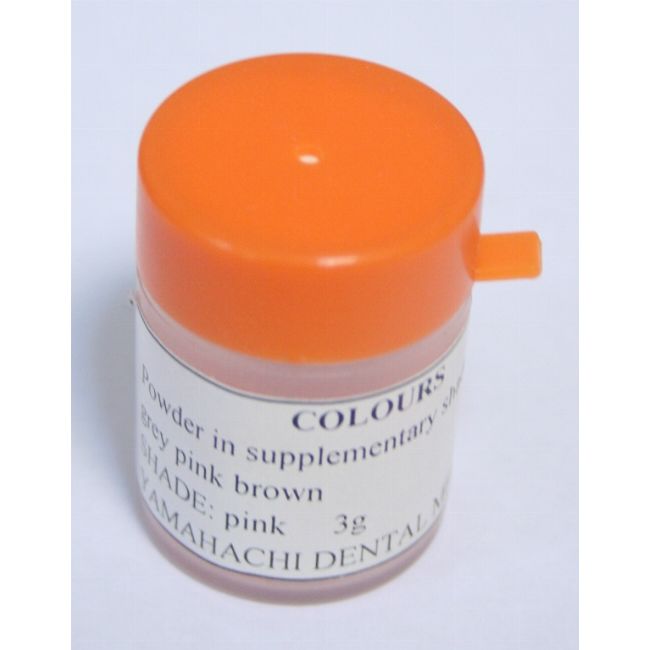 Краситель для акриловой пластмассы РЕ-ФАЙН / Re-Fine Bright, цвет PINK, порошок 6 гр., YAMAHACHI