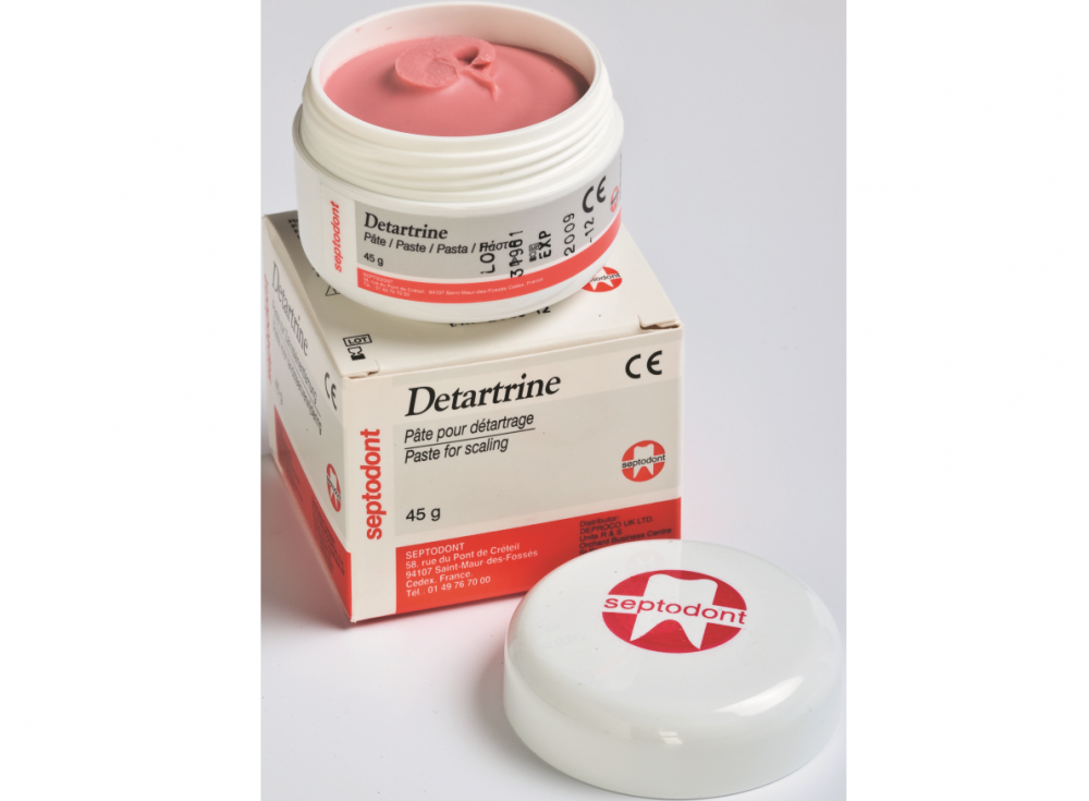 ДЕТАРТРИН / DETARTRINE, паста для удаления зубного налета, 45 гр., арт. DS039, Septodont, Франция