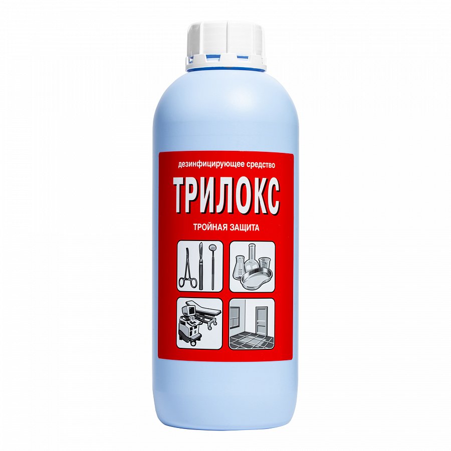 Средство дезинфицирующее ТРИЛОКС /концентрат/, 1 л., БОЗОН / маркировка