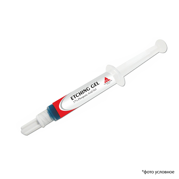 Этчинг Гель / Etching Gel гель для эмали и дентина шприц 3мл насадки 3шт DMP Dental