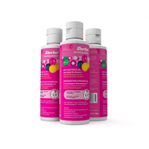 Фторирующий гель Sherbet APF Gel, 1.23%, жевательная резинка, 500 мл., США / маркировка