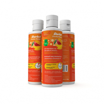 Фторирующий гель Sherbet APF Gel, 1.23%, манго, 500 мл., США / маркировка